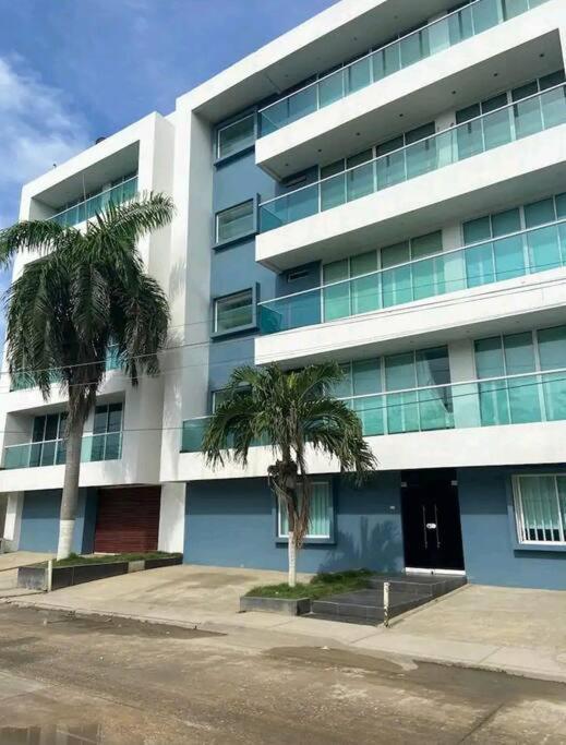 Apartamento Luxury Azul Beach La Boquilla Lägenhet Cartagena Exteriör bild