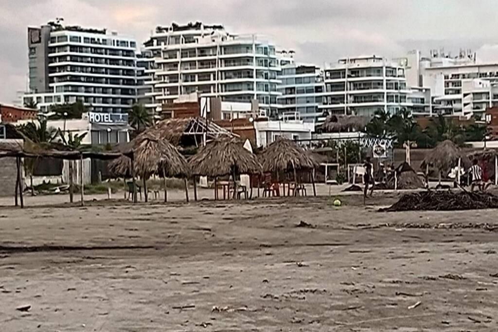 Apartamento Luxury Azul Beach La Boquilla Lägenhet Cartagena Exteriör bild